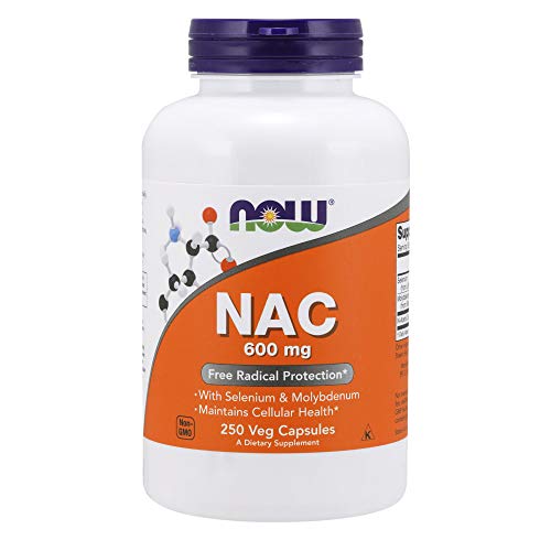 NOW Supplements, NAC (N-Acetyl Cysteine) 600 mg with Selenium & Molybdenum NOW uk supplements
