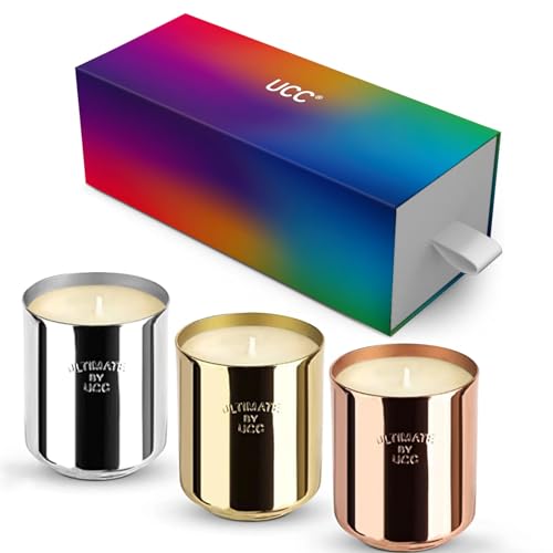 UCC Candles for Home Scented | Premium Aromatherapy Candles Gift Set for Women UCC uk supplements