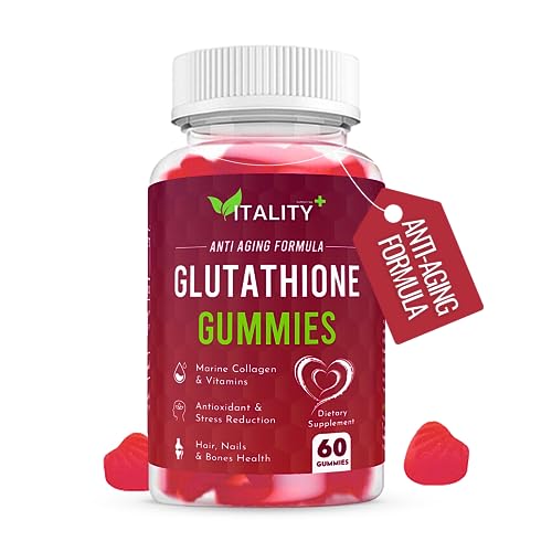 Glutathione Gummies | with Marine Collagen | 1050mg per Serving | Antioxidant Support Sunshyne uk supplements