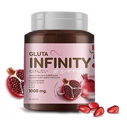 Gluta Infiniy 1000mg L-Glutathione Supplement Tripeptide Fish Collagen L-Glutamine Ascorbic Alizée Spa uk supplements