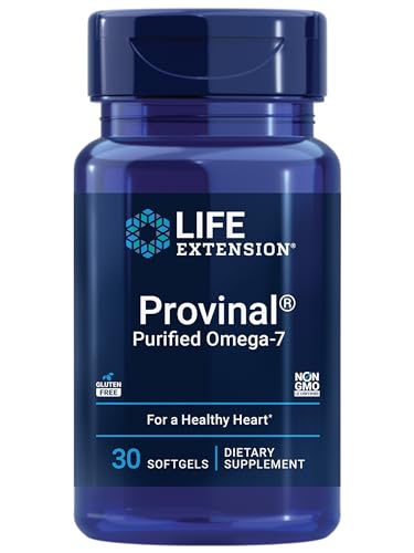 Provinal Purified Omega-7 - Daily Essential Omega 7 Fatty Acids Supplement, Palmitoleic Life Extension uk supplements