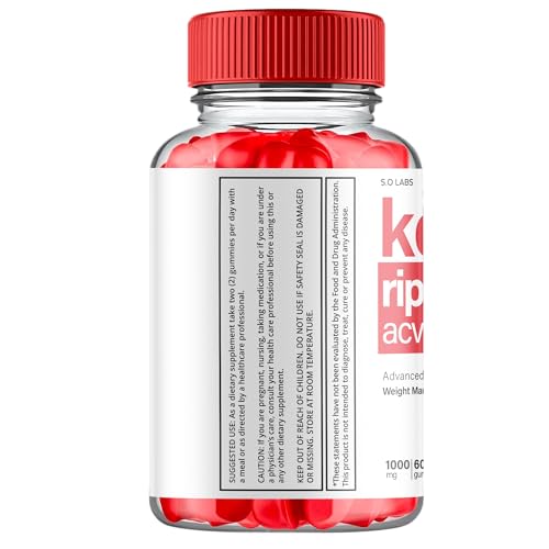 (2 Pack) Keto Ripped ACV Gummies Advanced Weight Loss, Keto Ripped Keto + ACV Gumm S.O Labs uk supplements