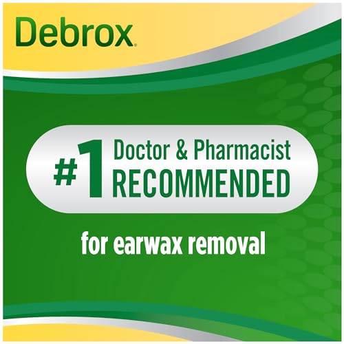 Debrox Ear Wax Removal Drops, Gentle Microfoam Ear Wax Remover, 0.5 Fl Oz Debrox uk supplements