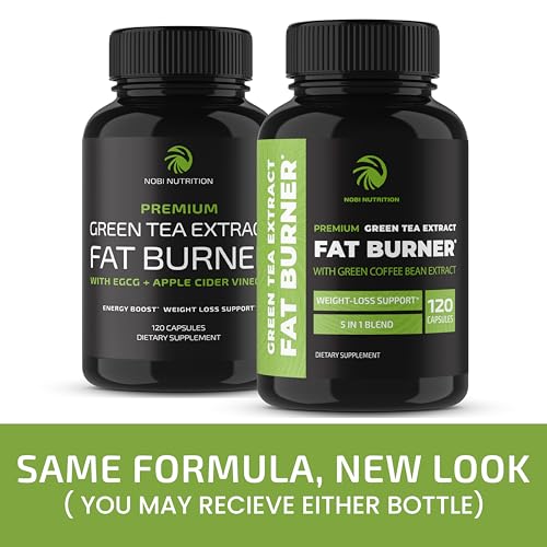 Green Tea Weight Loss Pills with Green Coffee Bean Extract | Belly Fat Burner, Metabolism Nobi Nutrition uk supplements