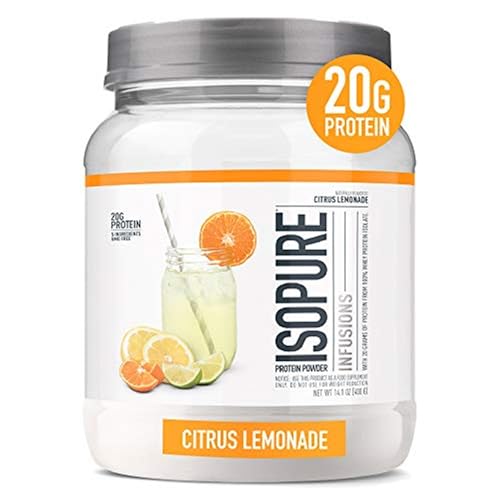 Isopure Protein Powder, Clear Whey Isolate Protein, Post Workout Recovery Drink Mix Isopure uk supplements