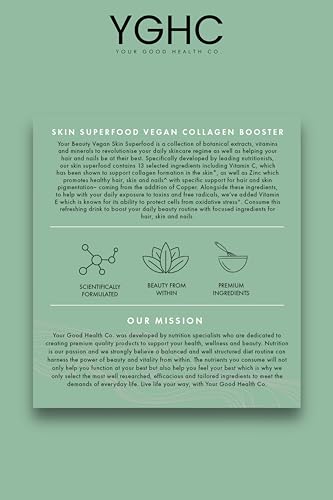 Your Good Health Co. – Your Beauty Vegan Collagen Booster Powder, Pink Lemonade Your Good Health Co. uk supplements