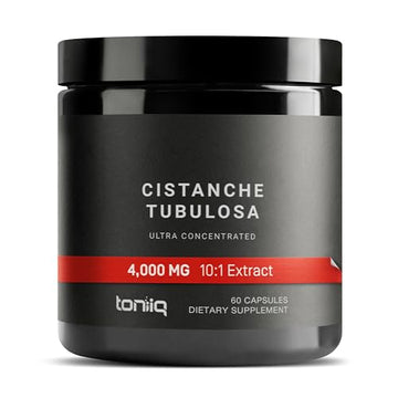 Toniiq Cistanche Tubulosa - (4000mg) Pure Cistanche Supplement for Men - 10x Highly Toniiq uk supplements