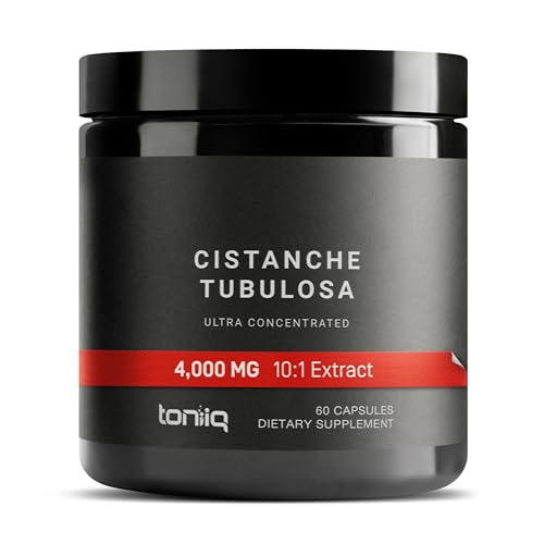 Toniiq Cistanche Tubulosa - (4000mg) Pure Cistanche Supplement for Men - 10x Highly Toniiq uk supplements