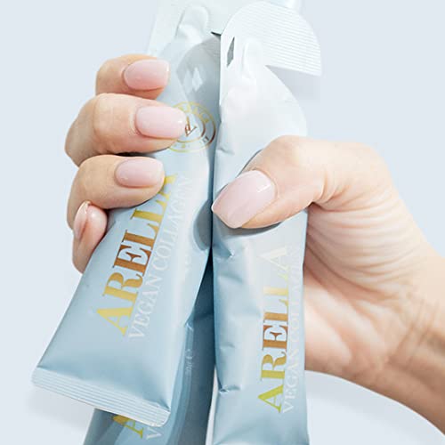 Arella Beauty Vegan Liquid Collagen Supplement - Japanese Plum Flavour - 14 x 30 ml Arella Beauty uk supplements