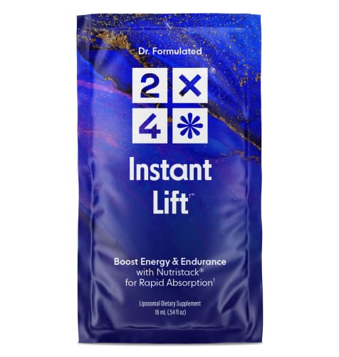 2X4 Instant Lift Pre-Workout, Non-GMO, Sugar Free, Dairy Free, Orange Burst, 16 Single 2X4 uk supplements