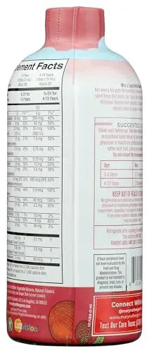 MaryRuth's Kids Liquid Morning Multivitamin | Kids Multivitamin | Immune Support | Vitamin C & D | Kids Vitamins | MaryRuth Organics uk supplements
