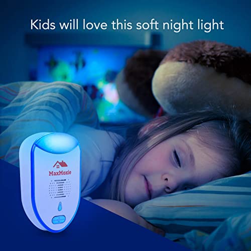 MaxMoxie Ultrasonic Pest Repeller, Humane Mice Control Electronic Insect MaxMoxie uk supplements