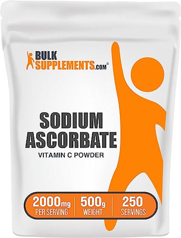 BulkSupplements.com Sodium Ascorbate Powder - Antioxidant Powder - Sodium Ascorbate Bulksupplements uk supplements