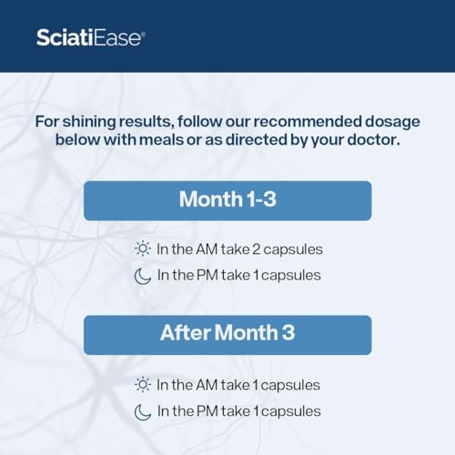 SciatiEase Sciatic Nerve Health Support - Sciatic Nerve Supplement with Pea, Vitamin B SciatiEase uk supplements