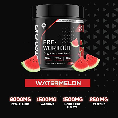 Pre-Workout Powder with Beta-Alanine & Caffeine for Energy, L-Citrulline & L-Arginine SILVERONYX uk supplements