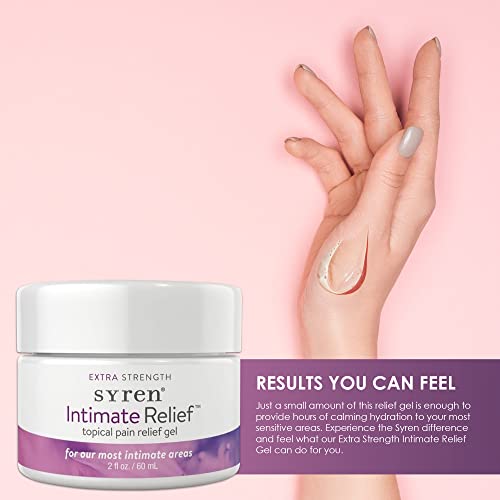 Syren Intimate Relief - Intimate Pain Relieving Gel - Relieves Vulva Pain, Throbbing, Spasms, Vaginal Dryness SYREN uk supplements