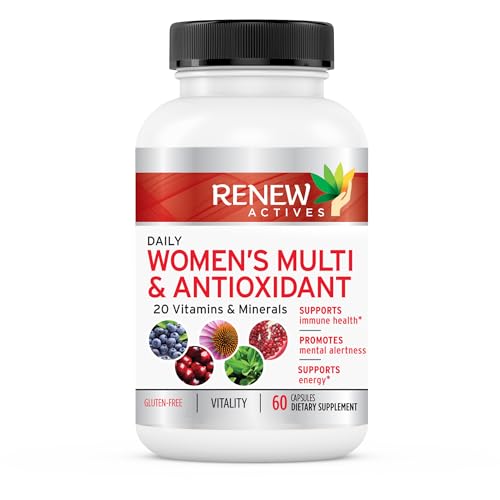 Renew Actives Women's Multi-Vitamin & Antioxidant: Daily Health Supplement for Woman Renew Actives uk supplements