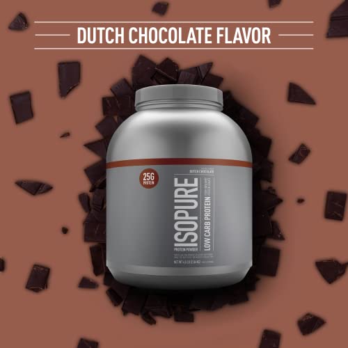 Isopure Protein Powder, Whey Isolate with Vitamin C & Zinc for Immune Support, 25g Protein Isopure uk supplements
