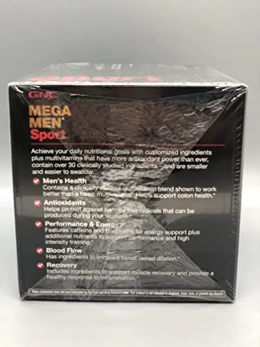 Mega Men Sport Vitapak Program, Convenient Complete Nutrition, 4 Products in 1 Packet, Athletic Performance, Energy, Recovery GNC uk supplements