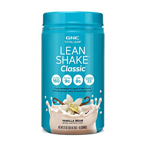 GNC Total Lean | Lean Shake Classic | Fuels Metabolism & Supports Lean Muscle | Vanilla Bean GNC uk supplements