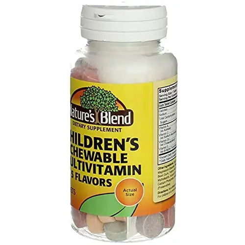 NAT B CHILDRENS CHEWABLE 100 Nature's Blend uk supplements