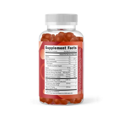 umsii Apple Cider Vinegar Gummies | 1,000 mg Organic Extract | Can Promote Gut Health umsii uk supplements