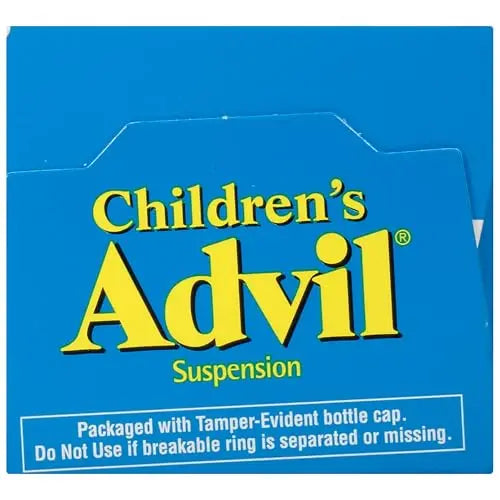 Children's Advil Pain Reliever and Fever Reducer, Dye Free and Sugar Free Ibuprofen Oral Suspension, Berry Flavored - 4 Fl Oz Children's Advil uk supplements