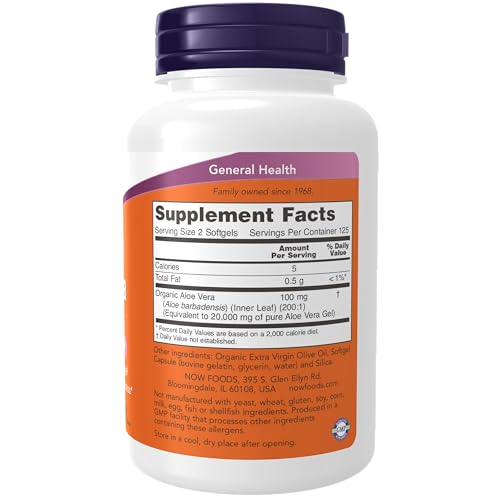 NOW Supplements, Aloe Vera (Aloe barbadensis) 10,000 mg, Supports Digestive Health NOW uk supplements
