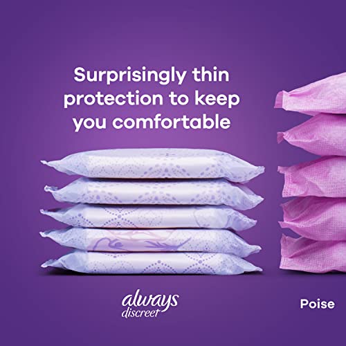 Always Discreet Adult Moderate Long Incontinence Pads, Up to 100% Leak Always Discreet uk supplements