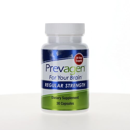 Prevagen Regular Strength - 30 Capsules (1 Month Supply) | Formulated for Your Brain | 10mg of Apoaequorin Plus Vitamin D3 Prevagen uk supplements
