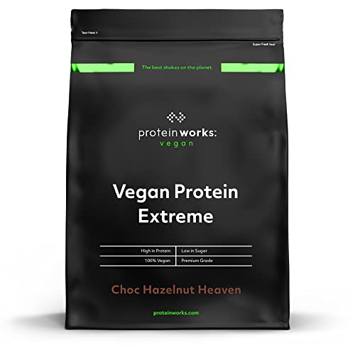Protein Works - Vegan Protein Extreme | 29g Plant Based Protein | Added Vitamin Blend | 14 Servings Protein Works uk supplements