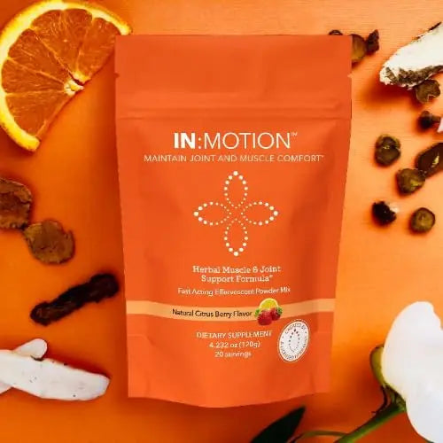 in:TotalWellness - in:Motion Natural Herbal Formula, 20 Serving Pouch, Corydalis, Tumeric, Ginger + 9 More ADAPTOGEN Herbs, Citrus Berry Flavor, 1 Count INTotalWellness uk supplements
