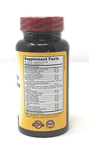 BeShiny Ashwagandha Complex with termeric Cinnamon Basil Leaf Supports a Healthy BeShiny uk supplements