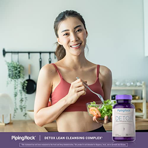 Piping Rock Detox Cleanse Capsules | 240 Pills | Herbal Complex | Lean Formula Piping Rock uk supplements