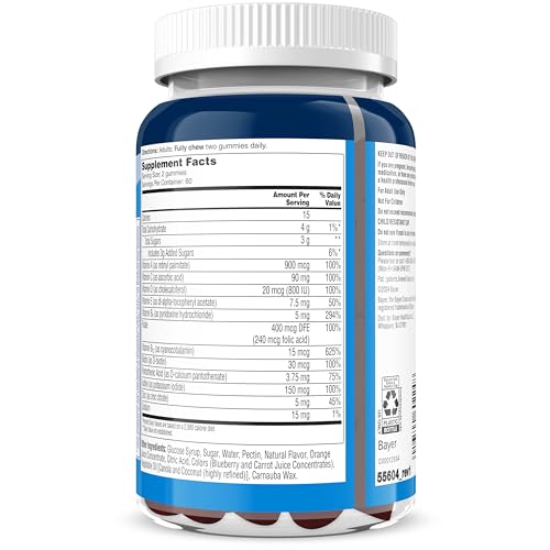 One A Day Men’s Daily Essentials Multivitamin Gummies, Multivitamin for Men, Bone Health, Zinc, Raspberry Natural Flavor, 120 Gummies ONE A DAY uk supplements
