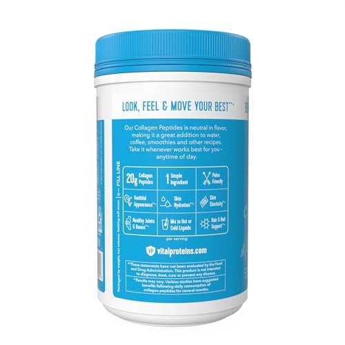 Vital Proteins Collagen Peptides Powder, Promotes Hair, Nail, Skin, Bone and Joint Health Vital Proteins uk supplements