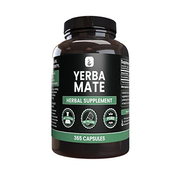 PURE ORIGINAL INGREDIENTS Yerba Mate (365 Capsules), No Magnesium Or Rice Fillers PURE ORIGINAL INGREDIENTS uk supplements