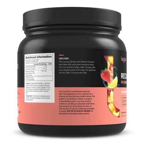 Legion Recharge Post Workout Supplement - All Natural Muscle Builder & Recovery Drink Legion uk supplements