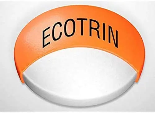 Ecotrin Regular Strength Safety Coated Aspirin | Arthritis Pain | 300 Tablets (2 Pack) Ecotrin uk supplements