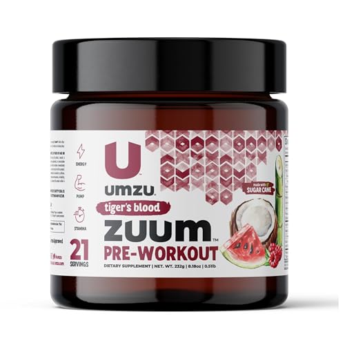UMZU Zuum Pre-Workout - Energy, Pump & Endurance - with B-Vitamin Complex UMZU uk supplements
