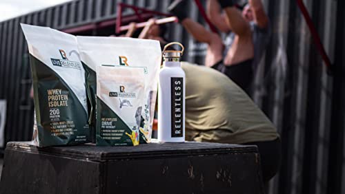 Live Relentless by Tim Kennedy, Drive Pre-Workout, Merica's Strawlemon, 30 Servings Live Relentless uk supplements