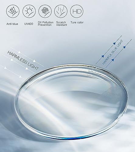 SKYOAK Ultra thin Lightweight Folding Reading Glasses Women Men TR90 Blue Light Blocking SKYOAK uk supplements