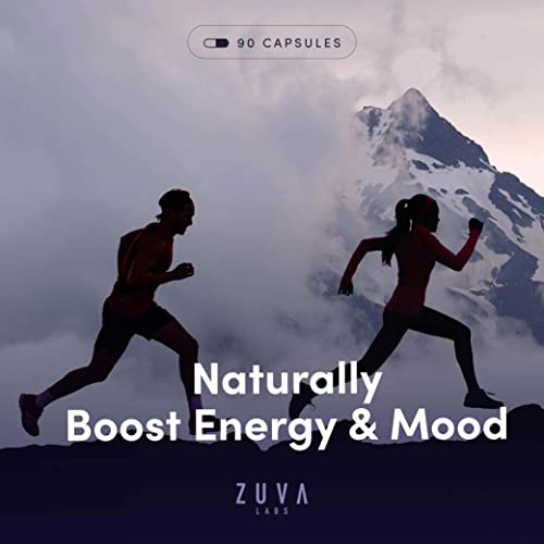 Saffron Supplements - 100% Pure Saffron Extract Mood Enhancer for Women and Men ZuvaLabs uk supplements