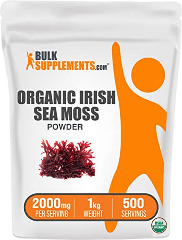 BULKSUPPLEMENTS.COM Organic Irish Sea Moss Powder - Sea Moss Supplement BULKSUPPLEMENTS.COM uk supplements