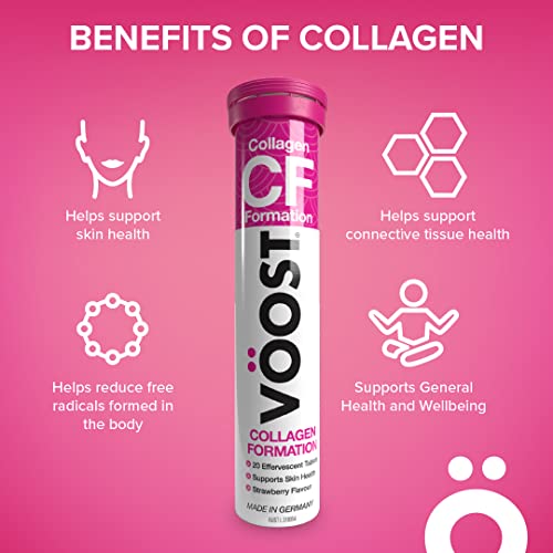 Vöost Collagen Formation Pack Of 40 Everscent Tablets Vöost uk supplements
