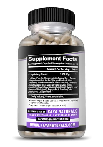 Kaya Naturals - Max Detox - 100% Natural, Healthy, Safe & New, Pure Herbal Ingredients Kaya Naturals uk supplements