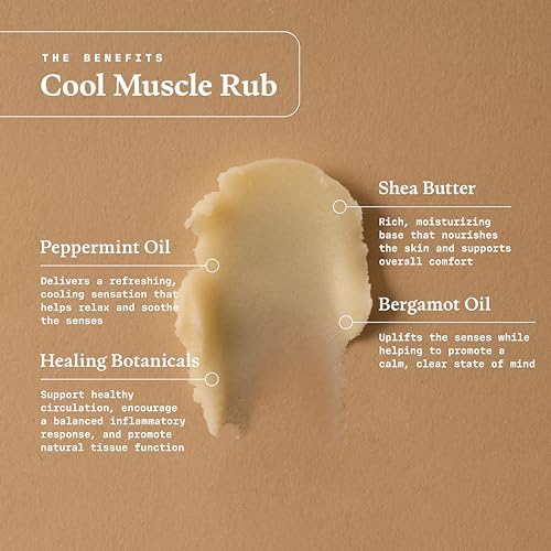 Ultra Life Sport – Premium Cooling Muscle Rub – Vegan Topical Balm with Peppermint & Bergamot – Organic, Non-GMO, Water-Based Formula – Clean Botanical Ingredients Ultra Life Sport uk supplements