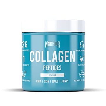 Warrior Collagen Peptides - Collagen Powder - 180g - Made from Premium Bovine Hydrolysed Collagen Warrior uk supplements