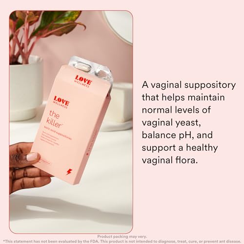 Love Wellness Womens Vaginal Suppository Duo, The Killer & Flora Power Love Wellness uk supplements