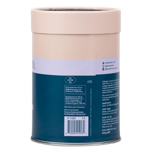 Dose & Co Marine Collagen Peptides with Vitamin C, Unflavoured - 221g Powder Supplement DOSE & CO uk supplements
